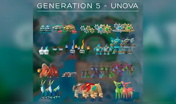 Pokémon GO: Lista de los primeros pokémon shiny de Teselia [FOTOS]