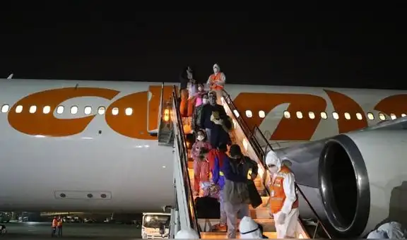 Más de 200 venezolanos llegaron a su país tras abandonar Perú en vuelo humanitario [VIDEO]