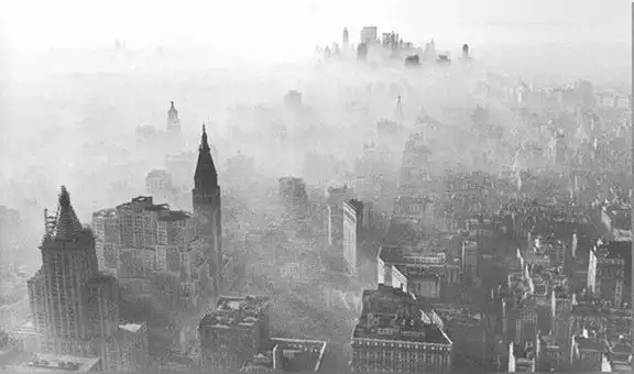 La niebla asesina de Londres que mató a 12.000 personas en 1952 [FOTOS]