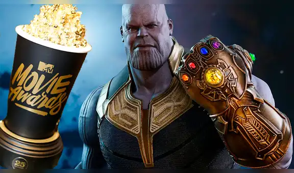 Avengers: Endgame: ¡Lo logró! Thanos se consagra como el mejor villano en los MTV Awards