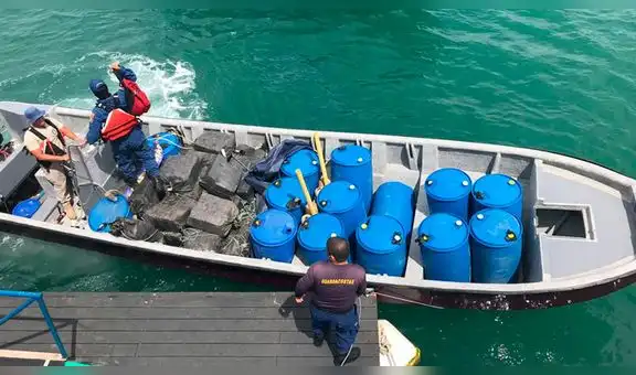 La DEA captura a venezolanos y colombianos con cinco toneladas de cocaína en aguas internacionales [FOTOS]