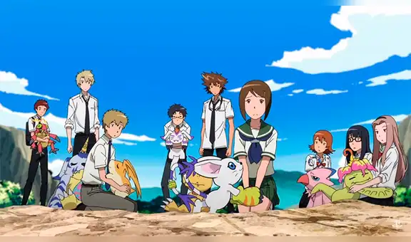 Digimon Adventure: La imagen que lanzó Toei Animation por el aniversario 20 del anime