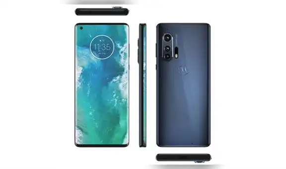 Motorola Edge + se filtra por completo: así luce su pantalla tipo cascada y sus cuatro cámaras [FOTOS]