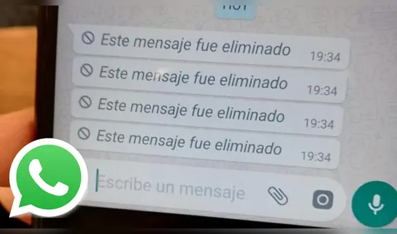 WhatsApp: ¿quieres leer un mensaje que eliminó tu amigo antes que lo veas? Este ‘truco secreto’ te ayudará [FOTOS]