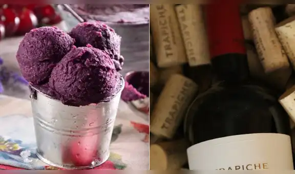 Helado de vino, la elegante propuesta que ahoga el calor en un solo bocado [FOTOS]