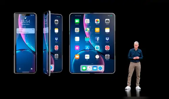 Apple ya trabaja en un iPhone plegable con dos pantallas, según Prosser [FOTOS Y VIDEO]