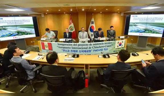 MTC y República de Corea dieron inicio a la asistencia técnica de Aeropuerto de Chinchero