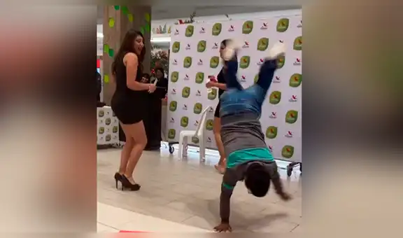 Joven peruano realiza excéntrico baile y deja pasmados a todos en competencia [VIDEO]