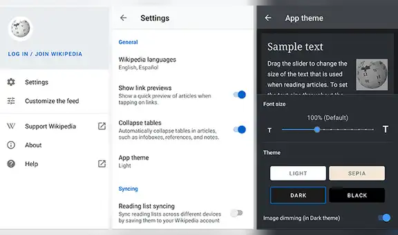 Wikipedia: cómo activar su nueva configuración de ‘modo oscuro’ [FOTOS]
