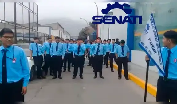 Alumnos de Senati hacen parodia en la que fingen trabajar para el transporte público [VIDEO]