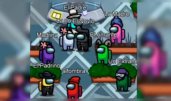 Among Us: organizaron boda a tripulante, pero impostor aparece y la echa a perder [VIDEO]