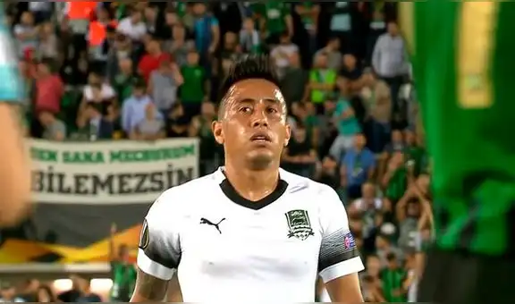 Christian Cueva debutó con triunfo en la Europa League [VIDEO]
