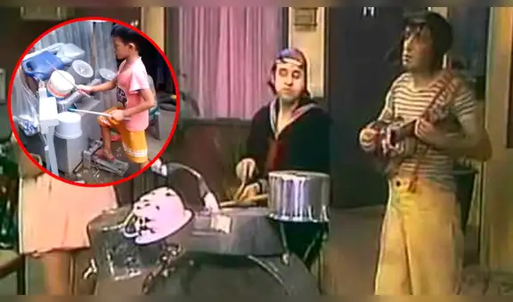 Facebook Viral: Pequeño imitó batería de 'Kiko' y causa furor en redes [VIDEO]