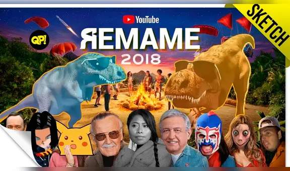 YouTube: el divertido "rewind" que incluye a 'momo', 'cállese viejo lesbiano' y otros virales del 2018