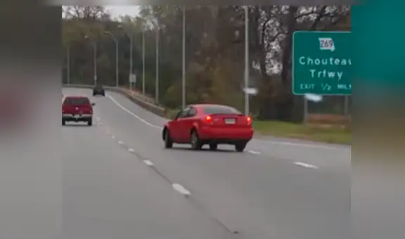YouTube: Se burlaban de accidente de un auto y el karma hizo lo suyo [VIDEO]