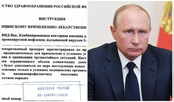 Informe del Gobierno ruso contradice a Putin y alerta que la vacuna anunciada no es segura 