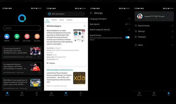 Huawei presenta su propia alternativa a la aplicación de búsqueda de Google [FOTOS]