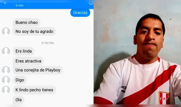 Facebook Messenger: Molestaba a chica y ella manda épico mensaje para frenar el acoso [FOTOS]