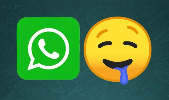 WhatsApp: descubre el inesperado significado del emoji de la carita babeando [FOTOS]