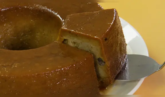 Receta paso a paso del budín de pan