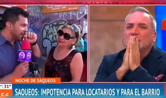 Reportero fue víctima de acoso sexual en vivo por una mujer [VIDEO]