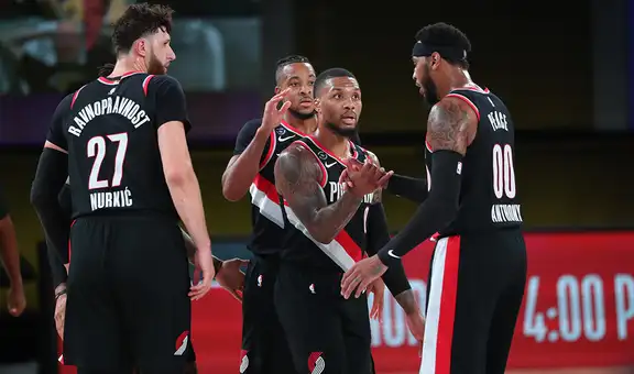 Blazers venció 100- 93 a Lakers en el primer partido de los playoffs de la NBA 2020
