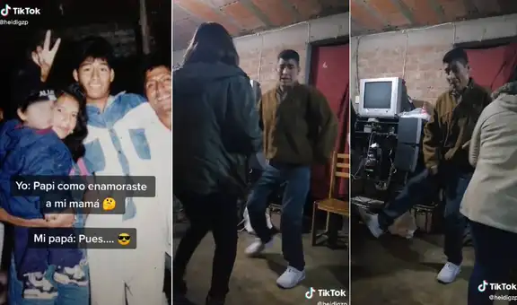 Joven revela el singular baile que hizo su papá para enamorar a su mamá