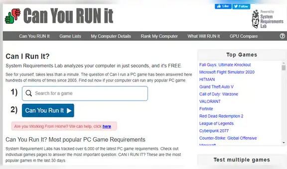 ¿Cómo saber si un videojuego correrá con normalidad en tu PC antes de instalarlo?