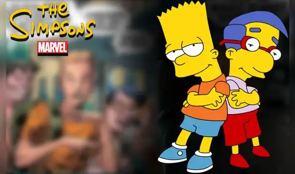 Los Simpson: Bart, Lisa y Milhouse aparecen en los cómics de Marvel  [FOTO] 