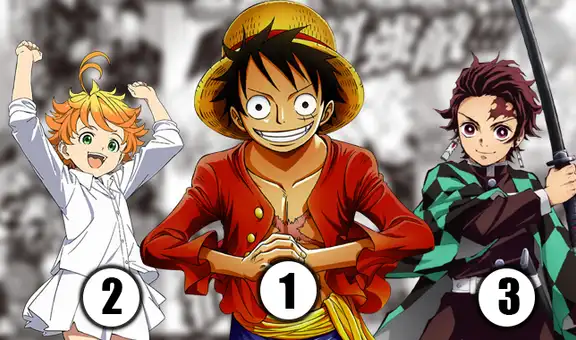 Ránking semanal: One Piece venció a Kimetsu no Yaiba 