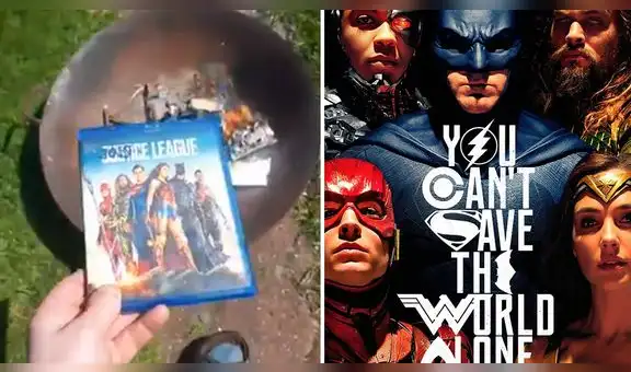 Justice League: fans destruyen sus copias tras anuncio de estreno del Snyder cut