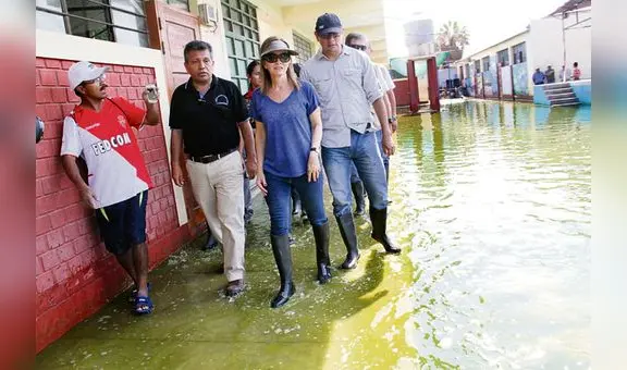 Lluvias afectaron a 37 instituciones educativas de Lambayeque