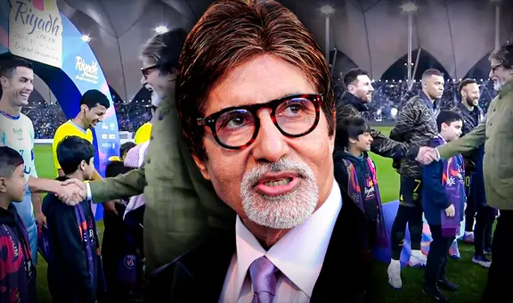 ¿Quién es Amitabh Bachchan, la estrella de Bollywood que conoció a Messi y Cristiano Ronaldo?