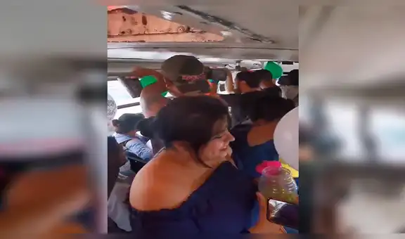 Pasajeros de bus se enteran de la muerte de José José y arman homenaje [VIDEO] 