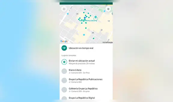 WhatsApp: truco para compartir tu ubicación en tiempo real con amigos y familiares [FOTOS]