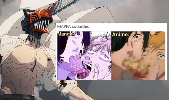 Fans de “Chainsaw Man” critican a MAPPA por censura: “El anime está mal adaptado”