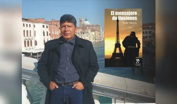Teófilo Villacorta presenta novela “El mensajero de ilusiones”