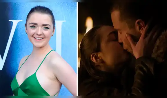 Game of Thrones: Maisie Williams y su singular mensaje tras escena Arya y Gendry