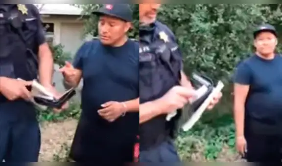 YouTube: Indignación por policía que despoja a vendedor ambulante de sus ganancias del día [VIDEO]