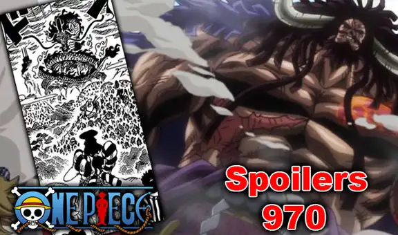 One Piece 970 manga Online: la batalla final comienza ¡Oden vs Kaido!  