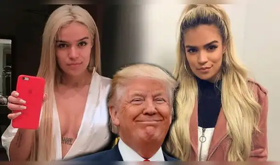 Karol G y Pitbull hicieron que 'Donald Trump' baile sexy remix de 'Dame tu cosita'
