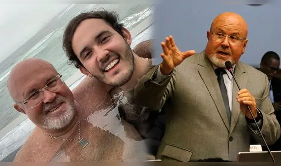 Carlos Bruce besa a otro hombre y escribe mensaje contra la homofobia