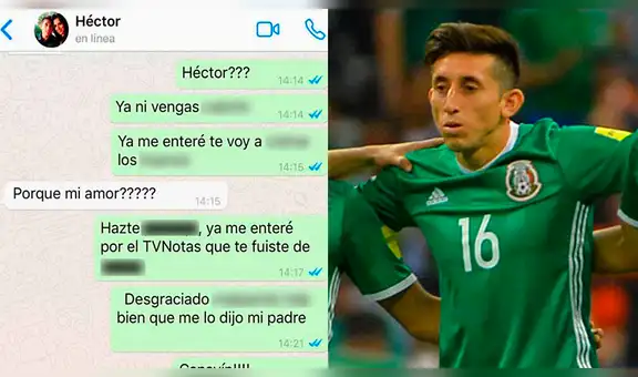 WhatsApp: Futbolista infiel y su esposa tienen acalorada discusión en chat parodia [FOTOS]