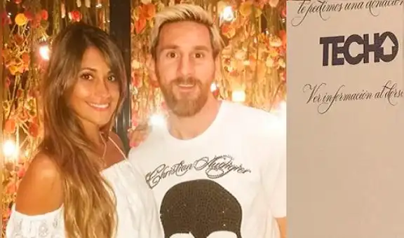 La boda de Messi: el peculiar regalo que la pareja le pidió a sus invitados