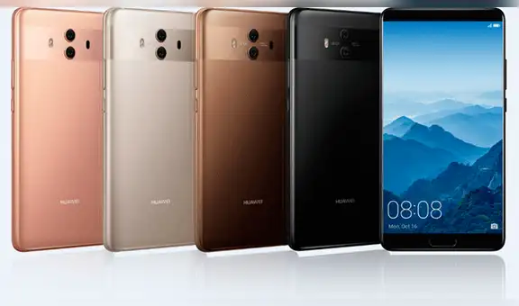 Huawei revela los nuevos diseños de celulares en Mate 10 y Mate 10 Pro 