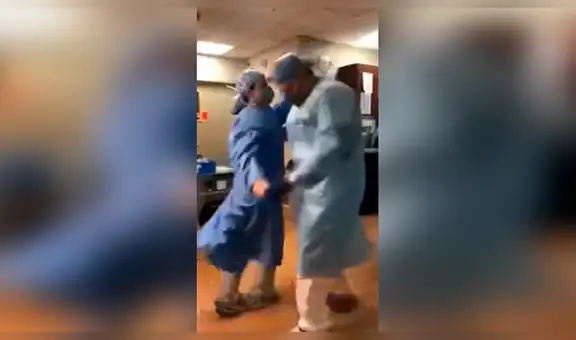 Médicos se graban bailando salsa y cautivan a todos en medio de la cuarentena [VIDEO] 