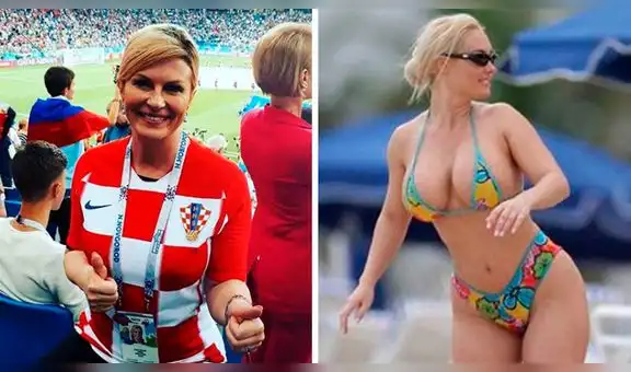 La historia detrás de las supuestas fotos en bikini de la presidenta de Croacia
