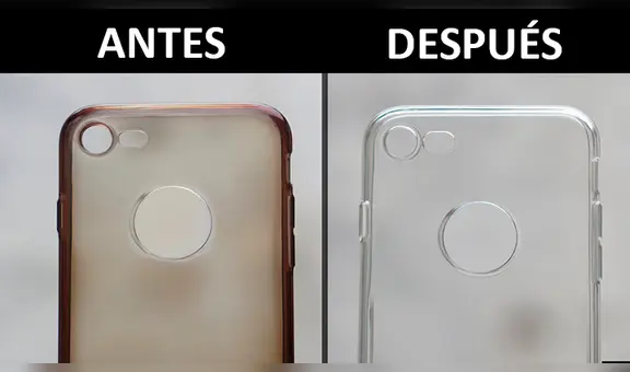 Smartphone: ¿cómo limpiar una funda transparente que se ha puesto amarillenta? [VIDEO]