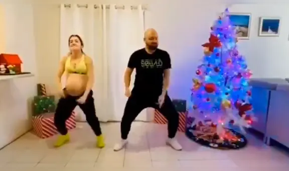 Embarazada realiza atrevida coreografía con su pareja al ritmo del último ‘hit’ de Daddy Yankee [VIDEO]