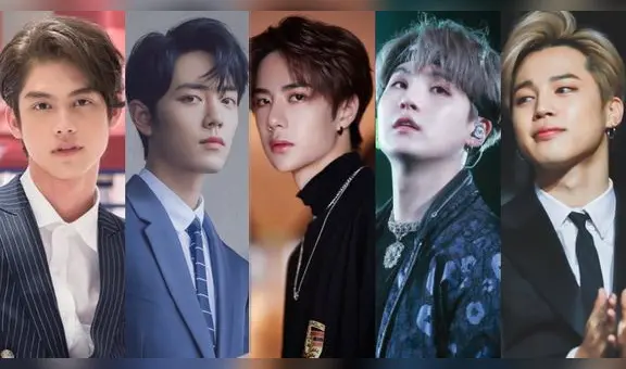 Xiao Zhan, Wang Yibo y Suga de BTS lideran preliminar de ‘Los 100 hombres más sexys del 2020′